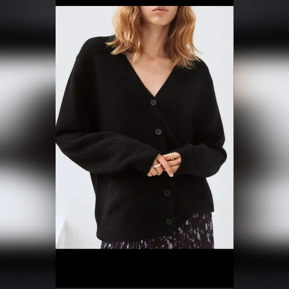 Aritzia cashmere cardigan - Picture 2 of 7